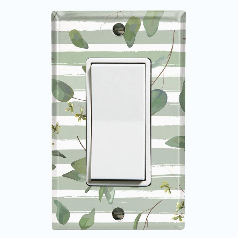 Nature Themed 1 - Gang Rocker Standard Wall Plate