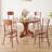 Medieval Solid Wood Side Dining Chairs-349478018