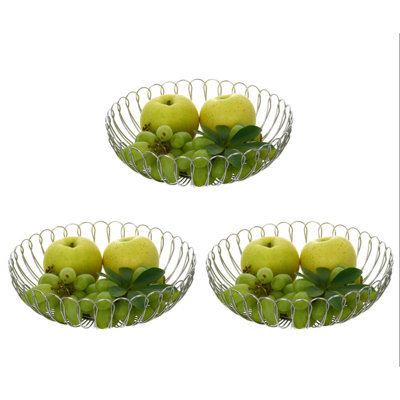 YBM Home Fruit Basket Bowl for Kitchen Counter and Pantry