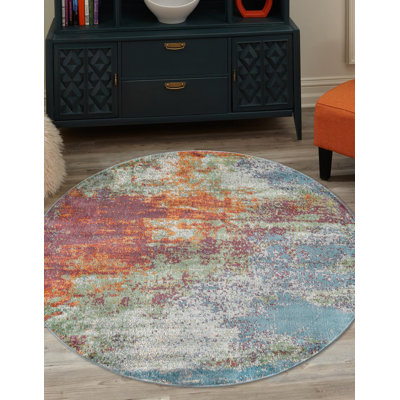 Haefner Abstract Indoor Rug