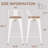 Metal Counter And Bar Stools-543955477-543955479
