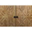 Armoire média 59 "avec esthétique rétro, étagères ouvertes, charme de création de chambre à coucher, rangement décoratif