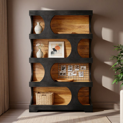 Practical Display Shelves,Bookshelf,S-Shaped Storage Bookcase