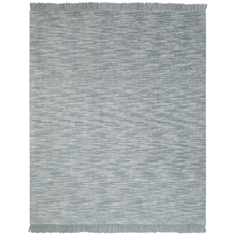 Liska Hand Loomed Wool Indoor Rug, Rectangle 7'9" x 9'9"