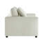 Fauteuil moderne ivoire