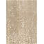 Tapis brun clair / brun clair / crème en laine touffeté à la main Jona-1682453242