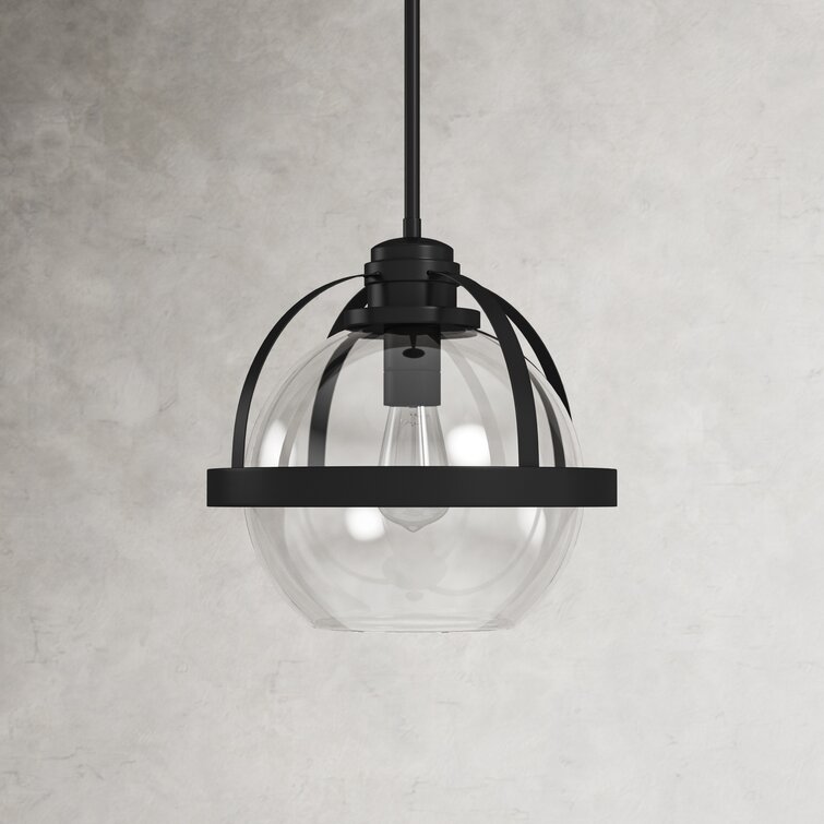 Willem Single Globe Glass Pendant