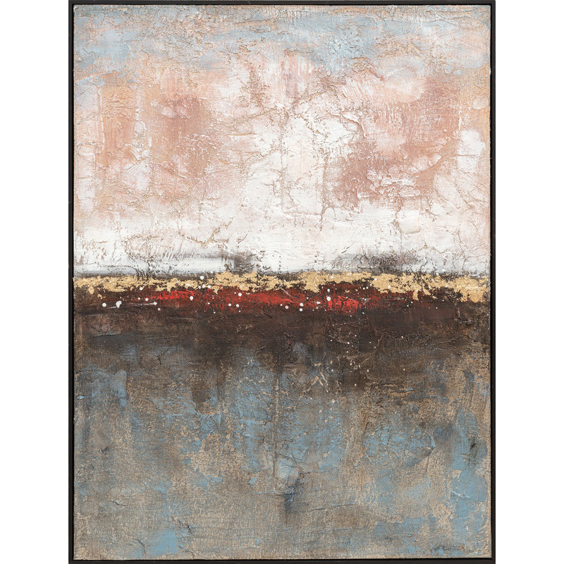 Floater Frame Painting on Canvas