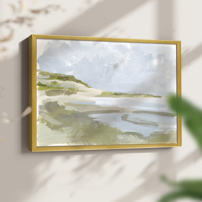 Sea Cove Impression II - Reproduction encadrée - Restickable