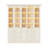 92.5'' H 2-Piece Bookcase With Open Shelves