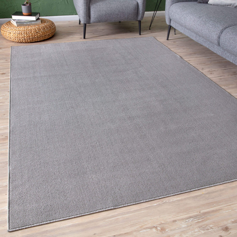 Flex Collection Solid Colour Machine Tufted Area Rug, Runner 60 x 110cm