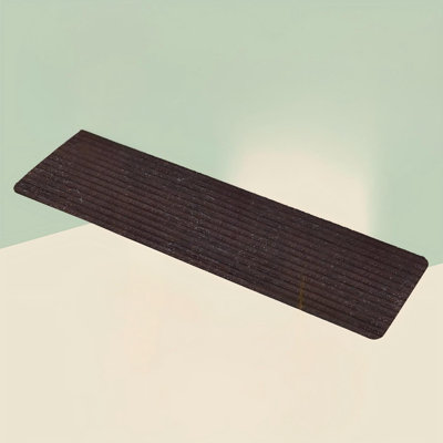 Tapis de marche antidérapant antidérapant de 8 po x 30 po (paquet de 15) Tapis de sécurité antidérapant pour enfants, personnes âgées et animaux de compagnie avec adhésif réutilisable - Brun