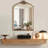 Lindon Arched Iron Wall Mirror-147332779-147332774