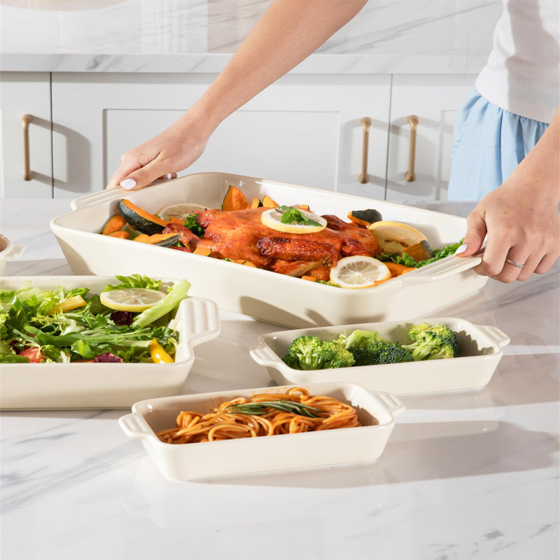 E Cairns 4 Piece Non-Stick Ceramic Bakeware Set