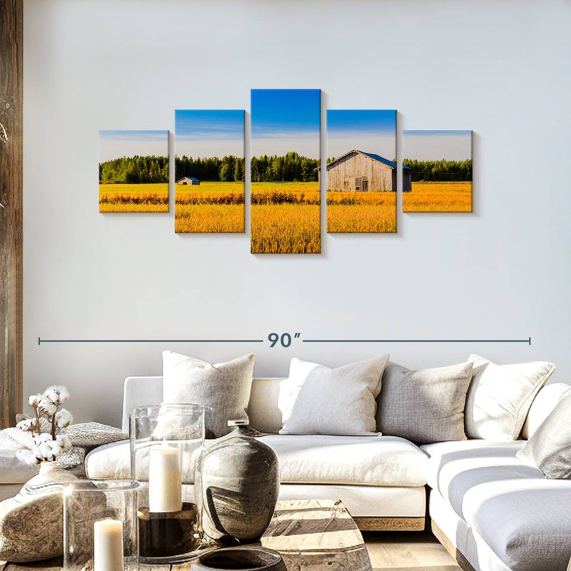 Maison de grange finlandaise, H 30 po x l 68 po