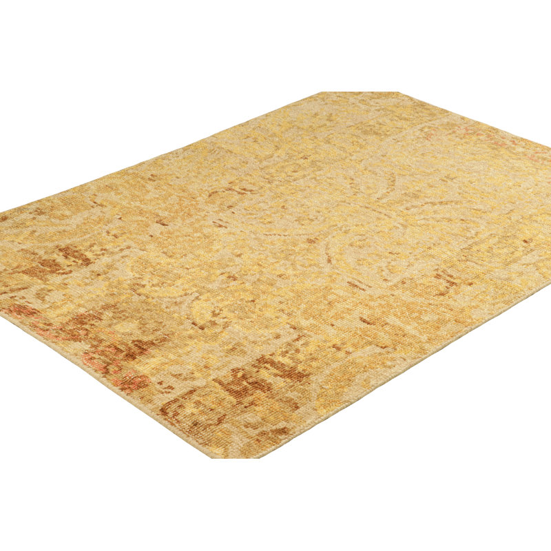One-of-a-Kind 3' X 4' Hand Knotted Area Rug
