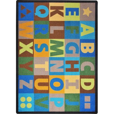Tapis surdimensionné Alphabet ©