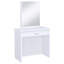Ensemble coiffeuse avec tabouret relevable Harvey