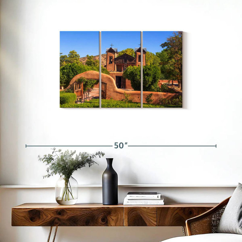 Santuario De Chimayo, 20" H x 33" W