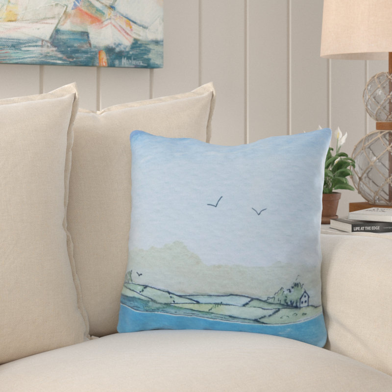 Coussin décoratif Aranza, Intérieur, Microsuède