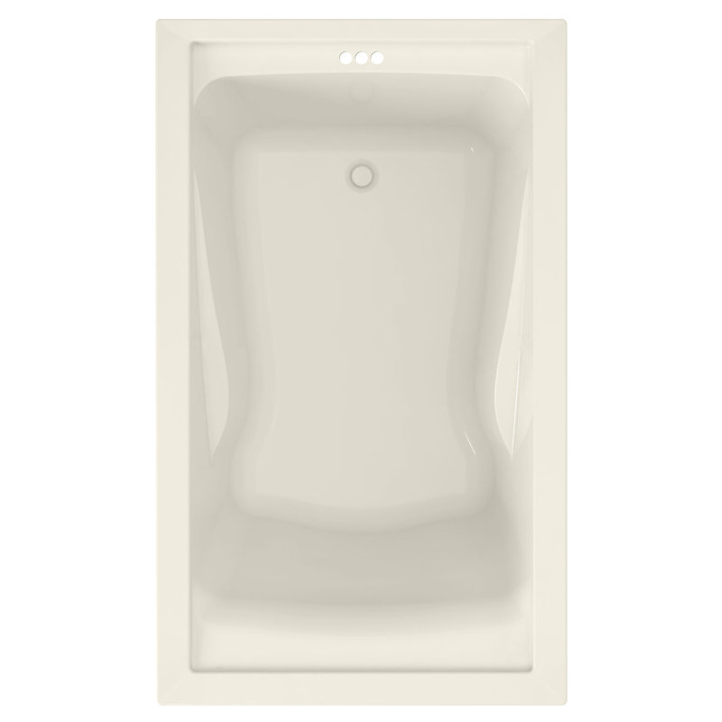 Evolution 60'' x 36'' Soaking Acrylic Bathtub, Linen