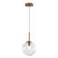 Luminaire suspendu sphère en verre 1 lumière