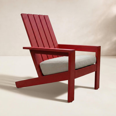 Rhys Aluminum Adirondack with Sunbrella Cushion