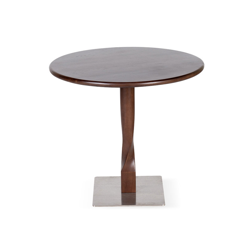 Walnut Round Solid Wood Dining table