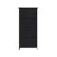 Melisaa 4 Drawer Storage Dresser with Cast Iron Frame, Wood Top and Engineered Wood Drawers-1744420567