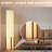 Led Novelty Dimmable Column Floor Lamp With Remote Control