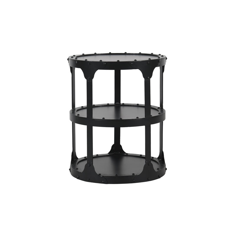 Baur Iron Top End Table