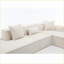 Canapé modulaire, salon modulaire en L minimaliste moderne faisant face à la droite | Beige | Polyester-1497899679-1497899618