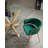 Arya Glass Top Metal Base Dining Table-71322023-71322027