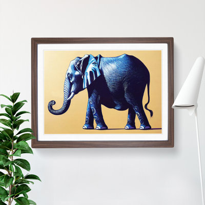 XH1022-6603X Elephant - Single Picture Frame Painting