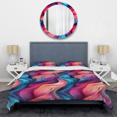 Literie rose mystique Aura Symphony Waves
