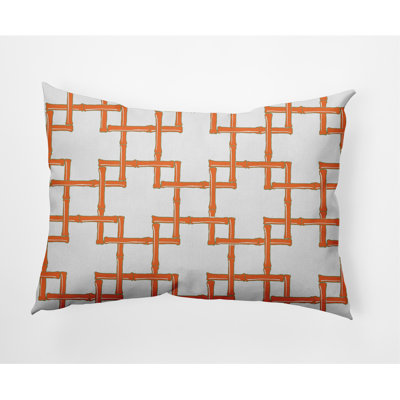 Geometric Reversible Throw Pillow