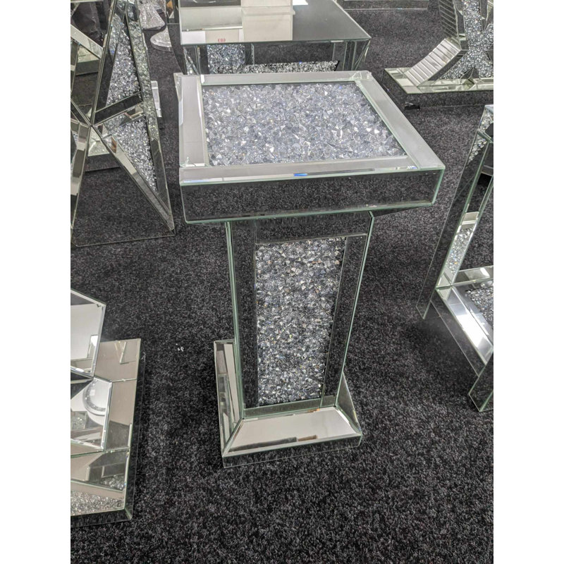 Nova Mirrored Side Table