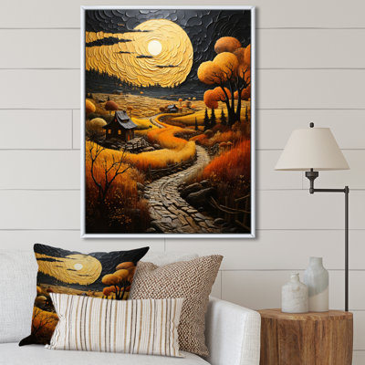 «Stadford Farm Harvest Season Patchwork II», reproduction sur toile