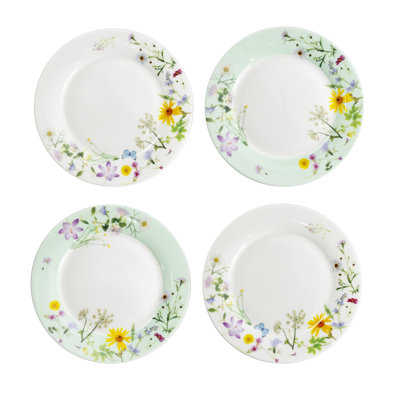 Summer Meadow 7.5" Bone China Appetizer Plate