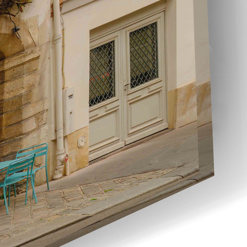 «Parisian Cafe» par Epic Portfolio, art mural en verre acrylique, H 16 po x l 24 po x P 0,2 po