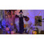 Outsunny 183 cm Life Size Halloween Animated Hanging Witch with LED Eyes