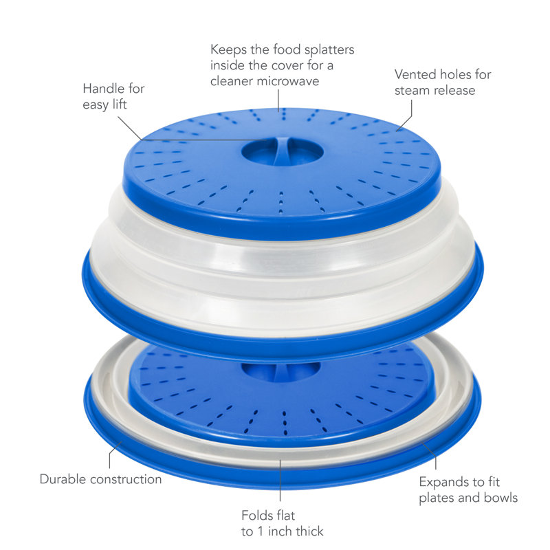 Tovolo Universal Plastic Lid, Blue