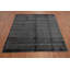 Tapis gris élégant à la main de style Gabbeh 8 x 8
