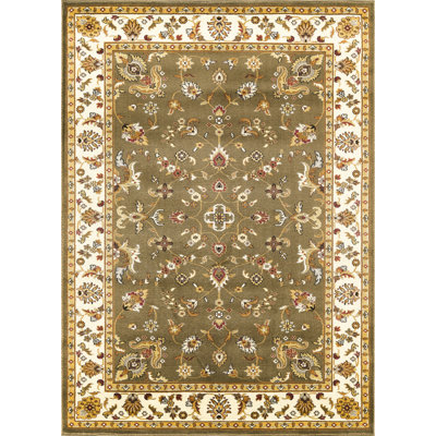 Tapis à motif classique, 2 pi 7 po X 3 po, polypropylène, 8,04 lb, idéal pour un tapis en polypropylène confortable et confortable, 0,44 po d'épaisseur, apporte du caractère à votre pièce