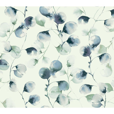 Rouleau de papier peint L 27 po x L 27 po eucalyptus Trail