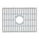 Silicone 20.75 in. x 14.875 in. Silicone Bottom Grid for 24 in. Single Bowl Kitchen Sink
