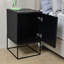 Holzheimer 35.2cm W Manufactured Wood Bedside Table-23577580