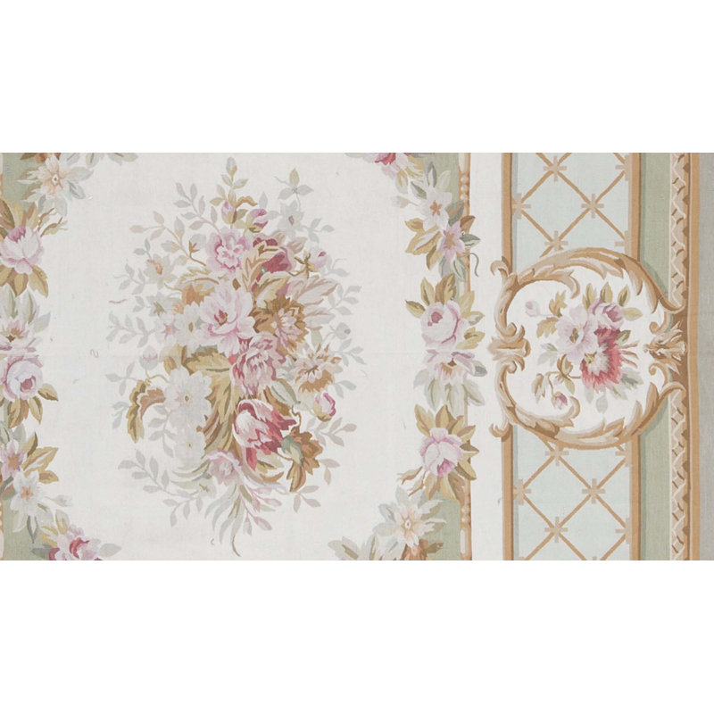 Aubusson One-of-a-Kind 7'7" X 10' Area Rug