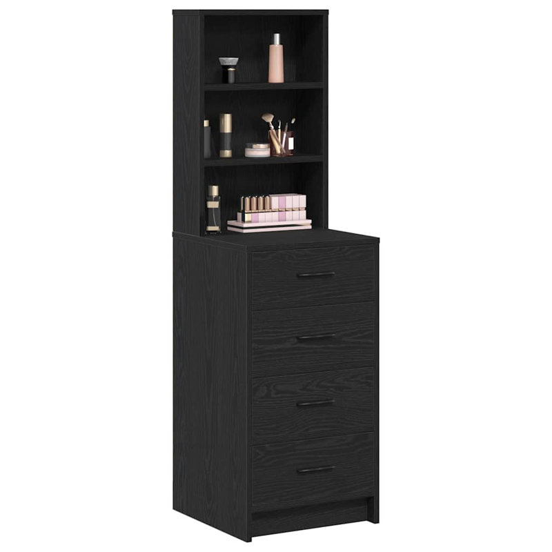 40cm Sideboard, Black Oak