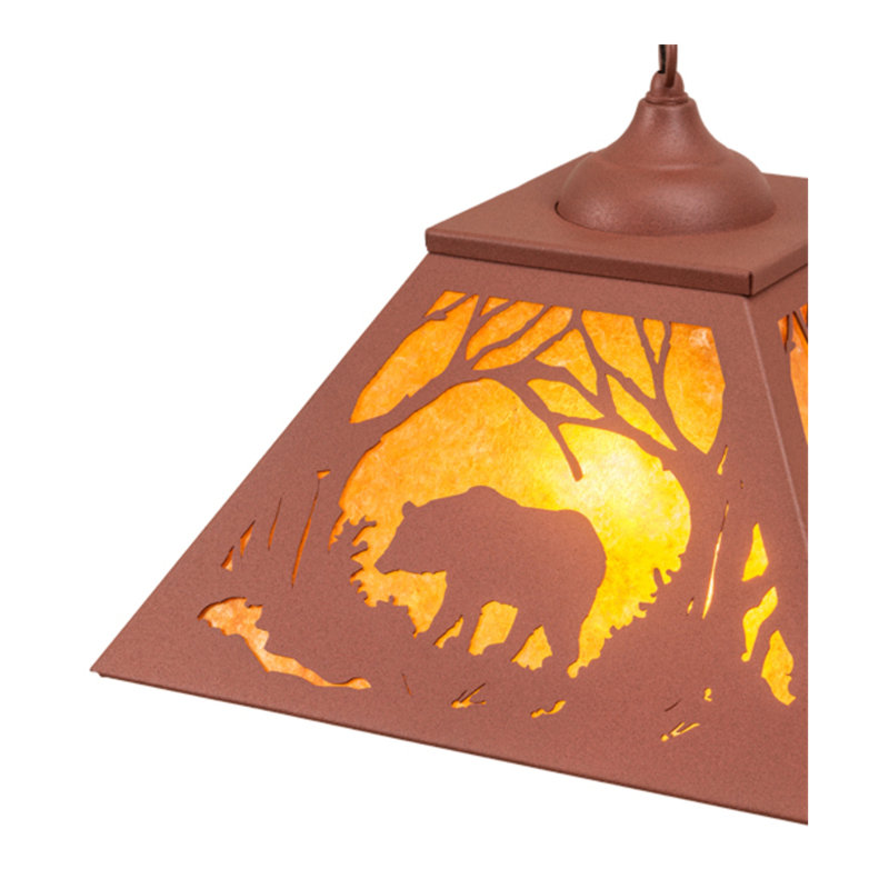 Black Bear 2 - Light Pendant